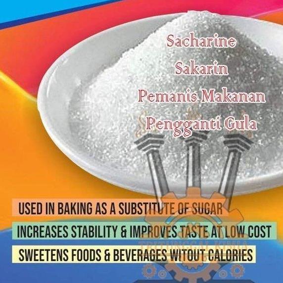 Sakarin 1Kg Sodium Saccharine Sakarine Saccarine Pengganti Sucralose