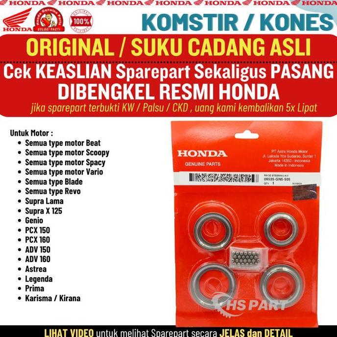 Komstir Kones Vario 125 Old Led New Vario 150 160 Original Ahm Honda 100% Terbaru