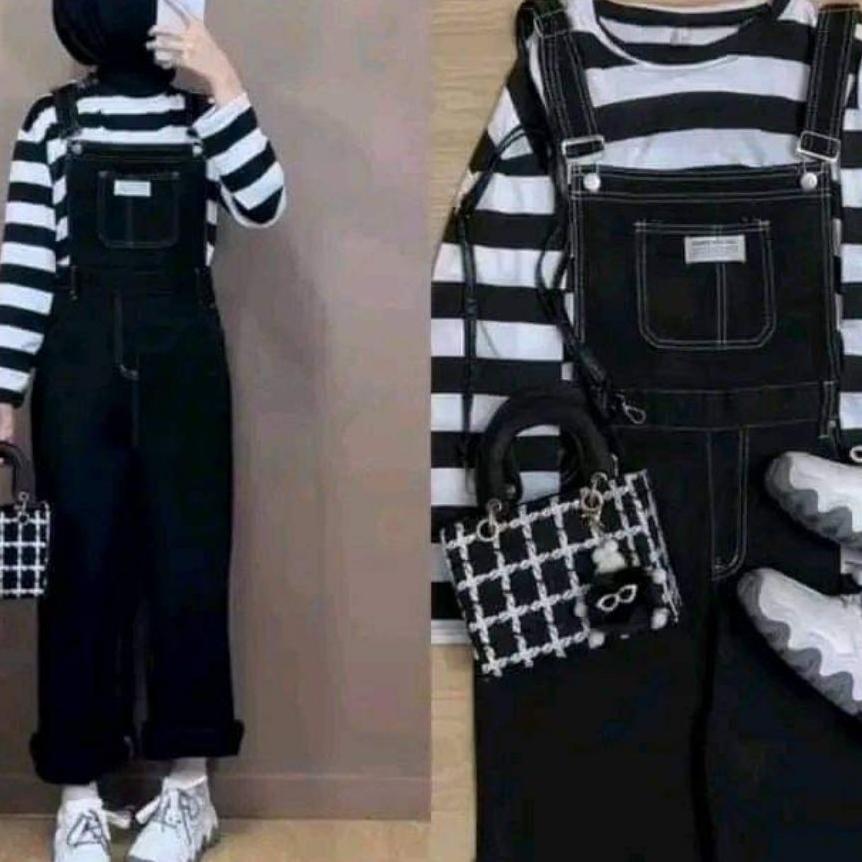 Jeans Kodok Wanita Celana Baju Kodok Jeans Wanita Overall Kodok