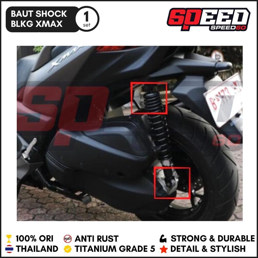 Probolt Titanium Baut Shock Belakang Xmax Grade 5 King Nut