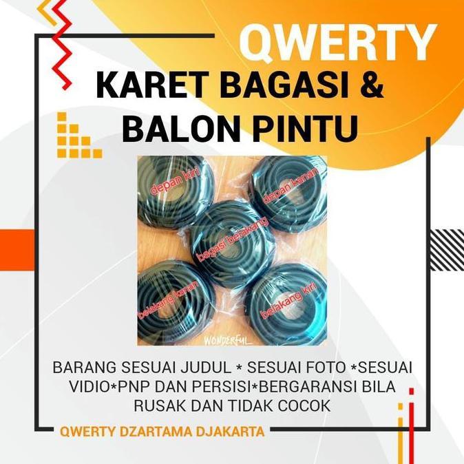 KARET PINTU BAGASI / KARET BALON PINTU MOBIL INNOVA SEMUA TAHUN PROMO