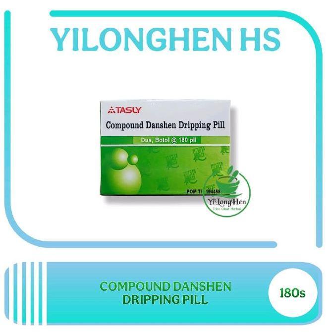 Tasly Compound Danshen Dripping Pill Obat Herbal China Untuk Meningkatkan Sirkulasi Darah Melebarkan