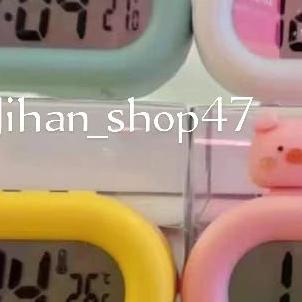 Jam Digital Jam Weker Meja Karakter Anak Led Alram Clock Lucu
