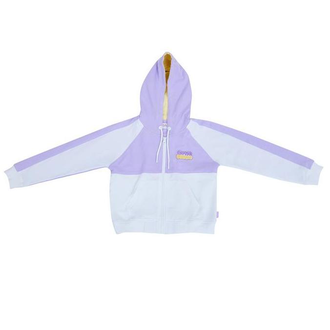 Osella Kids Hoodie Jacket In Lilac And White 2361400232 | Jaket Anak Perempuan