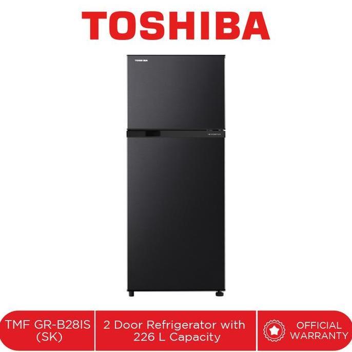 Toshiba Kulkas 2 Pintu GR-B28ISP Refrigerator 2 Pintu
