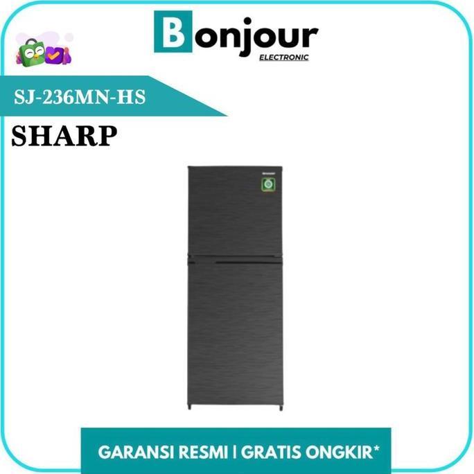 Kulkas Sharp SJ 236 MN 205L 2 Pintu Sharp SJ236MN SJ-236MN-HS 205 L
