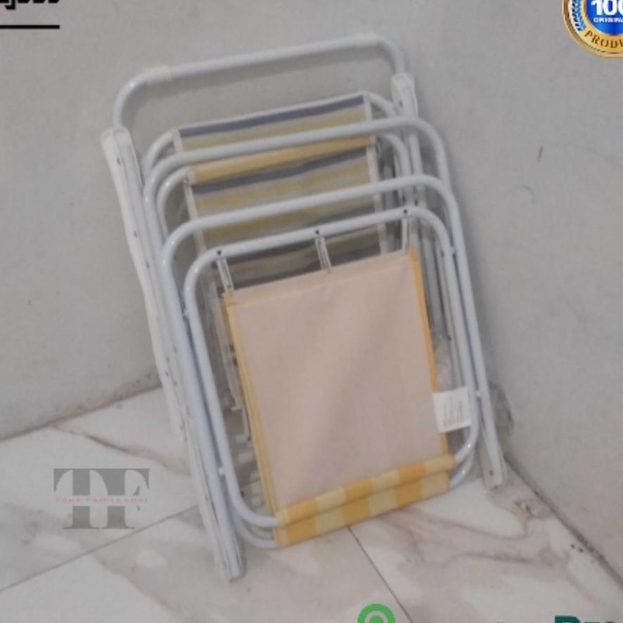Soleil Kursi Teras Stripe Spring / Kursi Lipat / Kursi Pantai / Kursi Santai / Kursi Lipat Soleil