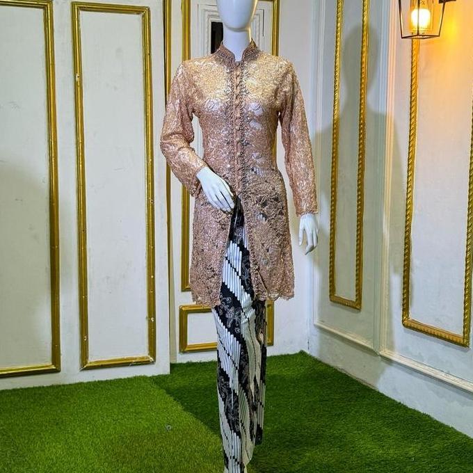 Kebaya Ibu besan Selutut full payet