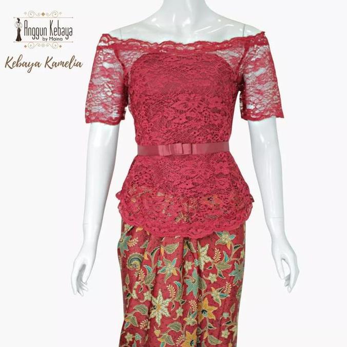 ANGGUN KEBAYA - Kebaya Kebaya Kamelia | Brokat Sabrina | Kebaya Wisuda | Kebaya Brukat ABG | Kebaya 