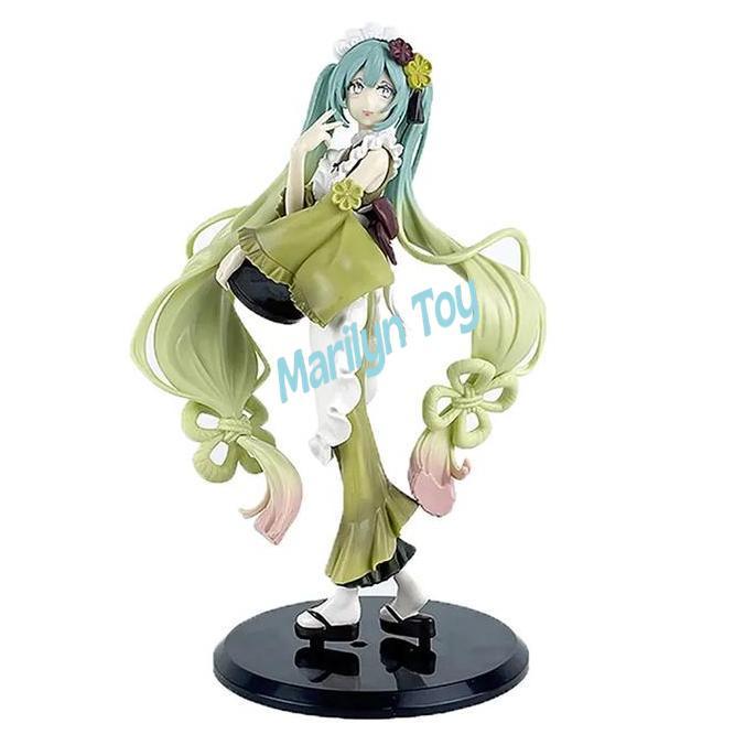 Hatsune Miku Matcha Green Tea Ice Cream Sweets Action Figure Collect