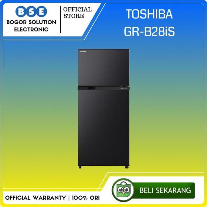 Kulkas 2 Pintu Toshiba GR-B28IS 226L Toshiba Kulkas 2 Pintu GRB28IS