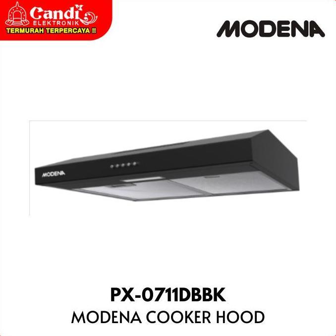 MODENA Penghisap Asap Dapur Cooker Hood PX-0711DBBK
