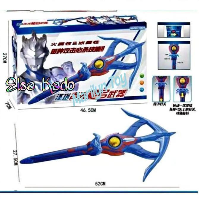 Mainan Senjata Ultraman Lampu