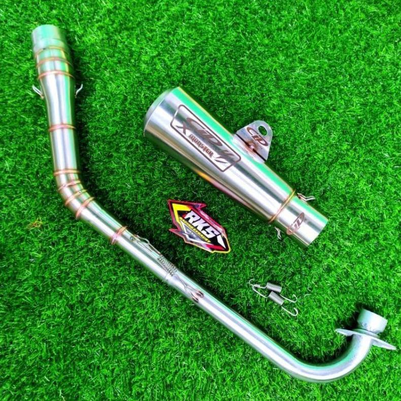 LUXIVAGALLERY KNALPOT RACING CLD X MONSTER LEHER KOLONG PNP ALL BEBEK VEGA JUPITER GRAND SUPRA REVO 