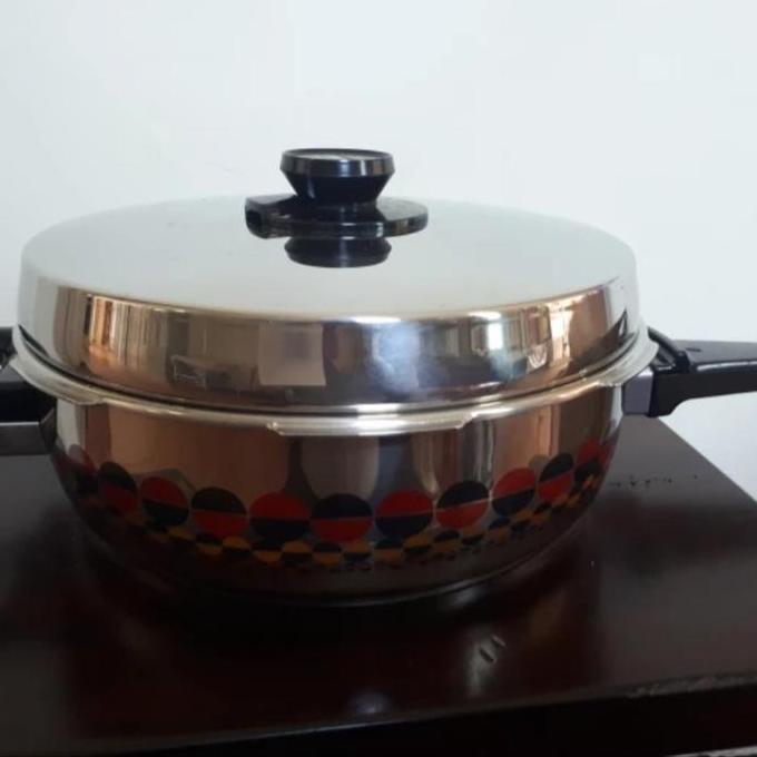 Panci wajan presto fissler vitavit german 4L 26cm masak daging 10menit saja hemat gas (TERBAIK) (TER