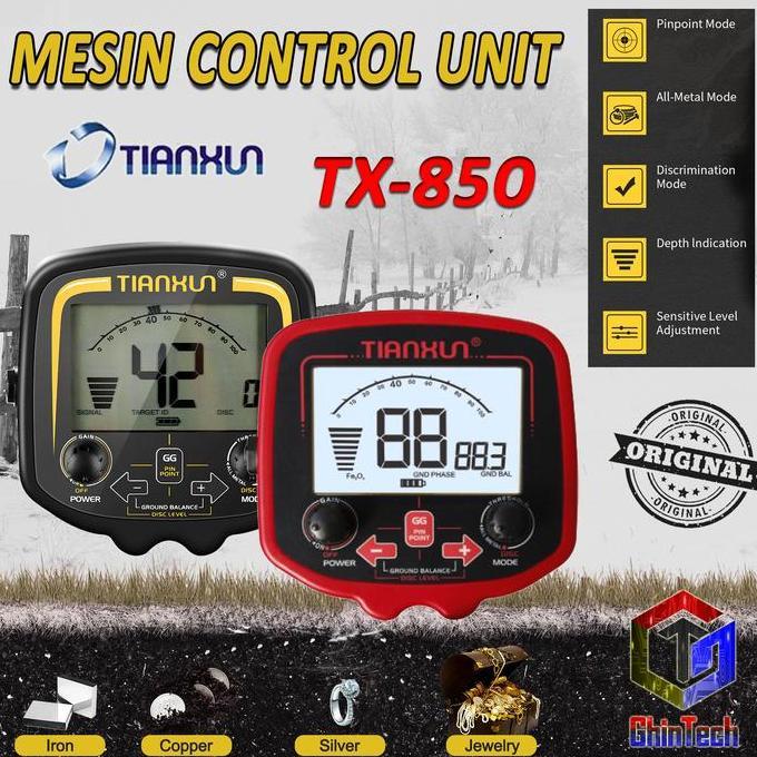 QROPSNO Main Unit TX 850 - Control Unit TX-850 - Mesin TX850 - Metal Detector