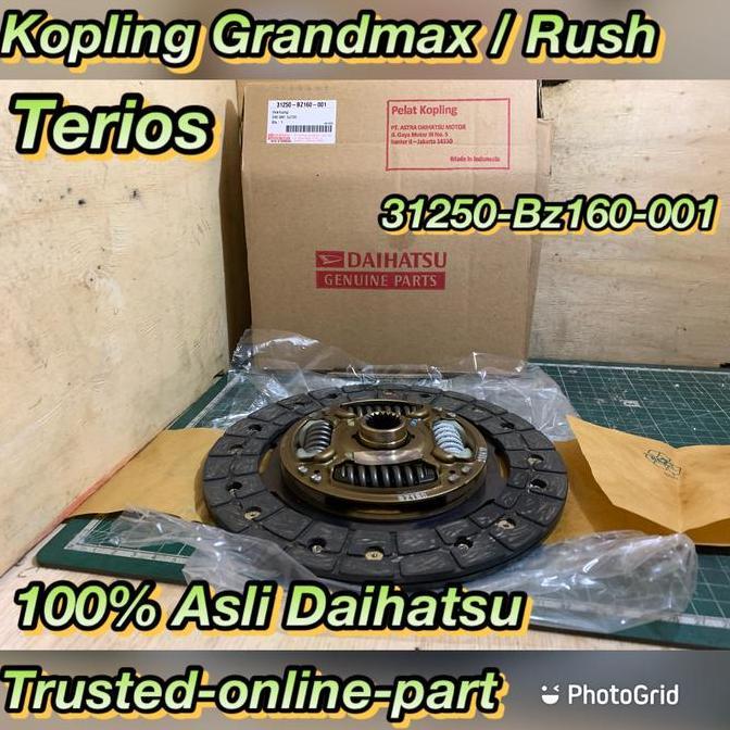 Kopling Grandmax Rush Terios 100% Asli Daihatsu 31250-Bz160-001