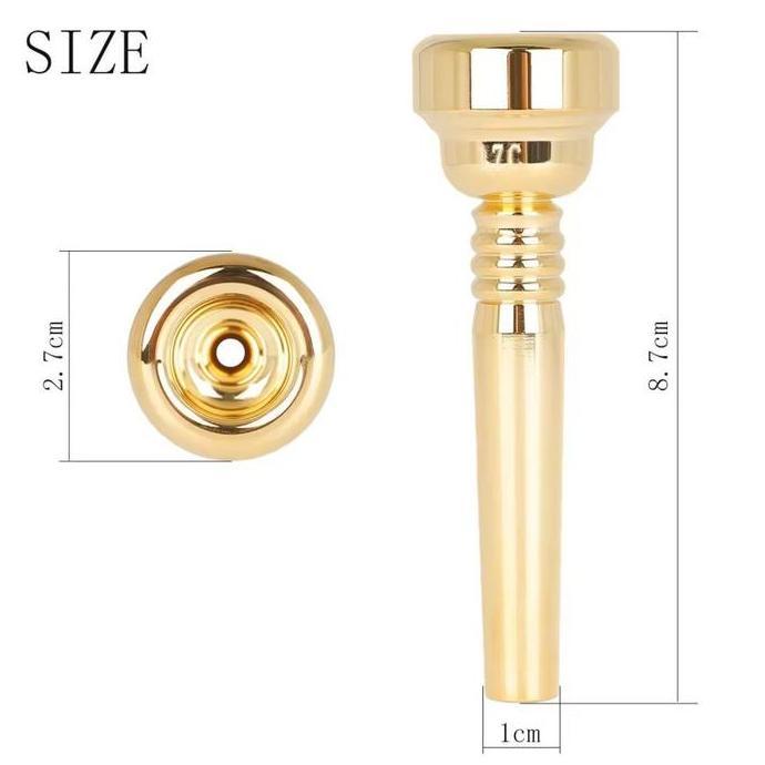 PONETTIA 7c mouthpiece trumpet mouthpiece adaptor mouthpiece trumpet transformers bullet shaped trum