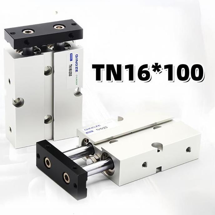 PONETTIA Cylinder Double Acting Rod Cylinder Pneumatic Twin Rod Double Rod Tn16 x100 Persamaan