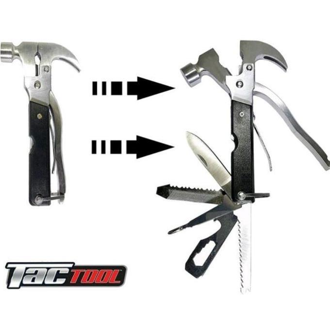 BIBULAS THE NORT TACTOOL / Tactool 18 In 1 Alat Multifungsi / Palu Tang Obeng