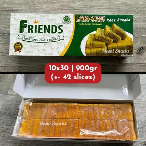 Kue Lapis Bangka Halal 900Gr / Kue Lapis Susu Asli Bangka / Kue Besak Bangka / Lapis Legit Thaipan I