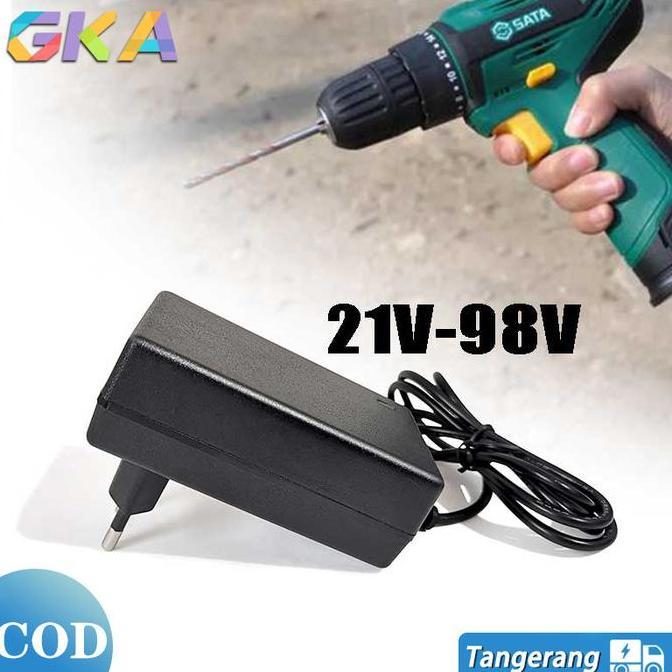 CRASOS Charger Bor Cordless Adaptor 21V-98VF/Adaptor Charger Bor Cordless