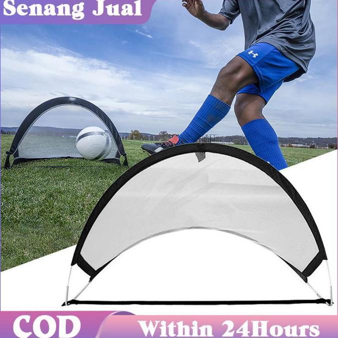 AKZYN Mainan Gawang Sepak Bola Anak Untuk Latihan Bola Sepak / Gawang Sepak Bola Lipat Portable