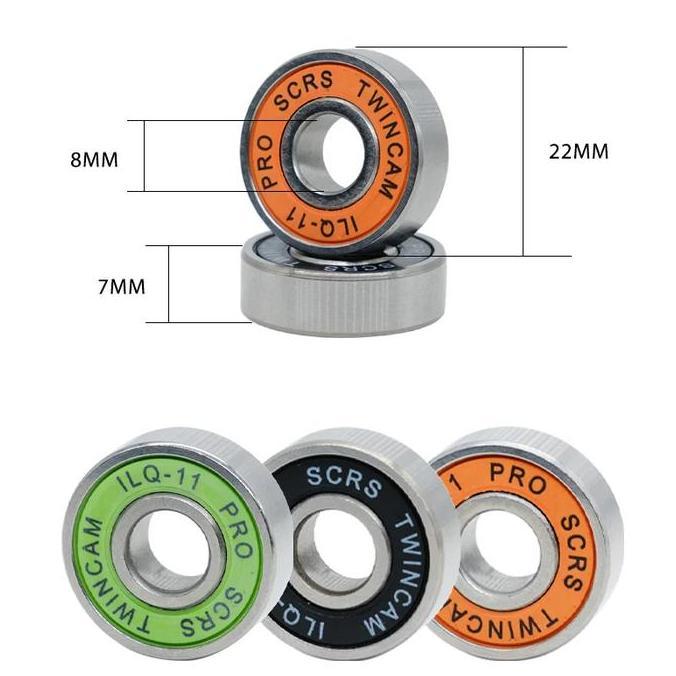 SERICUSS 8/16Pcs ILQ-11 Skateboard Bearing / High Speed Bearings / Bearing inline Skate / Bearing Sk