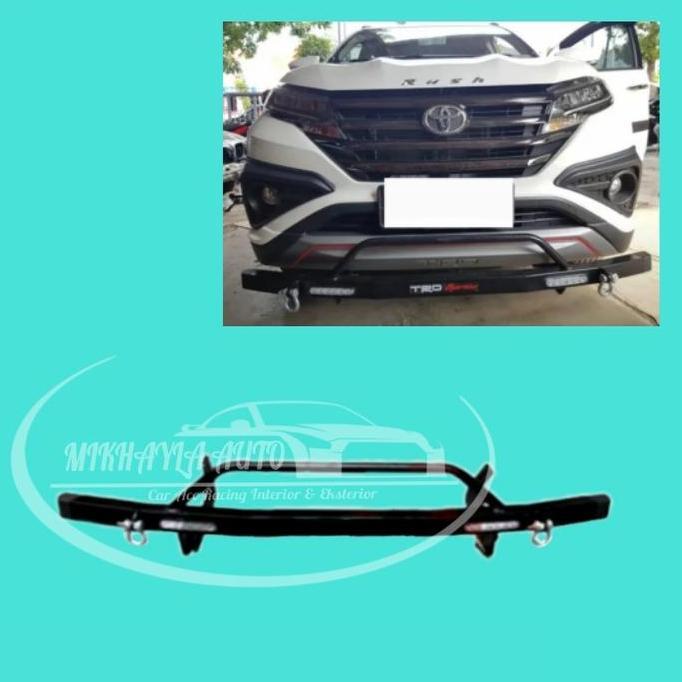 TOWING/TANDUK DEPAN TOYOTA RUSH - TERIOS 2018 + LAMPU DRL TERBARU