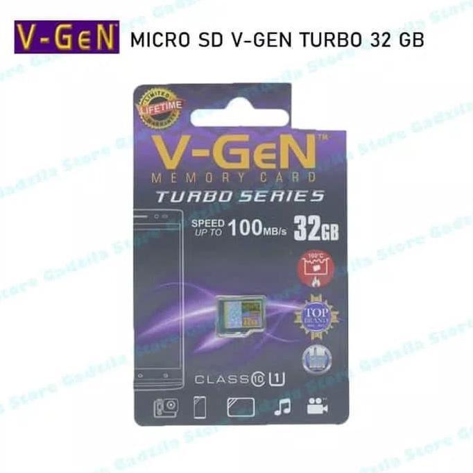 ODONTY memory vgen 32gb class 10 turbo series/micro sd VGEN 32gb class 10