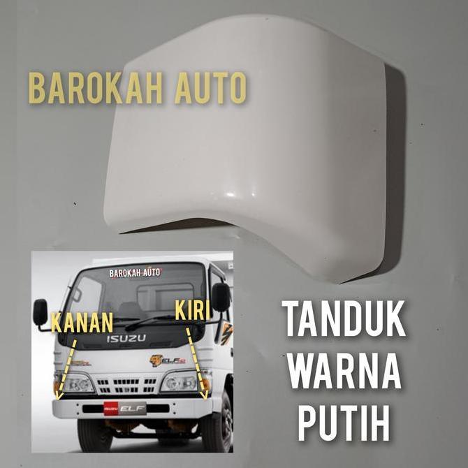 TANDUK BEMPER DEPAN ISUZU ELF NKR71 PUTIH FORSALE!