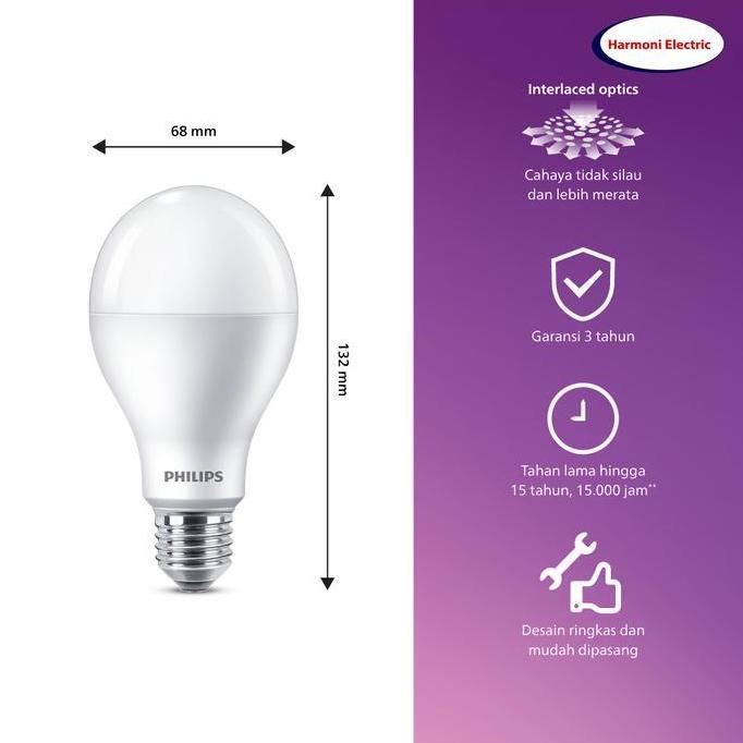 Leggero- Lampu Philips Led 14,5 Tt Multipack Mycare Ledbulb 14,5W 6500K Putih