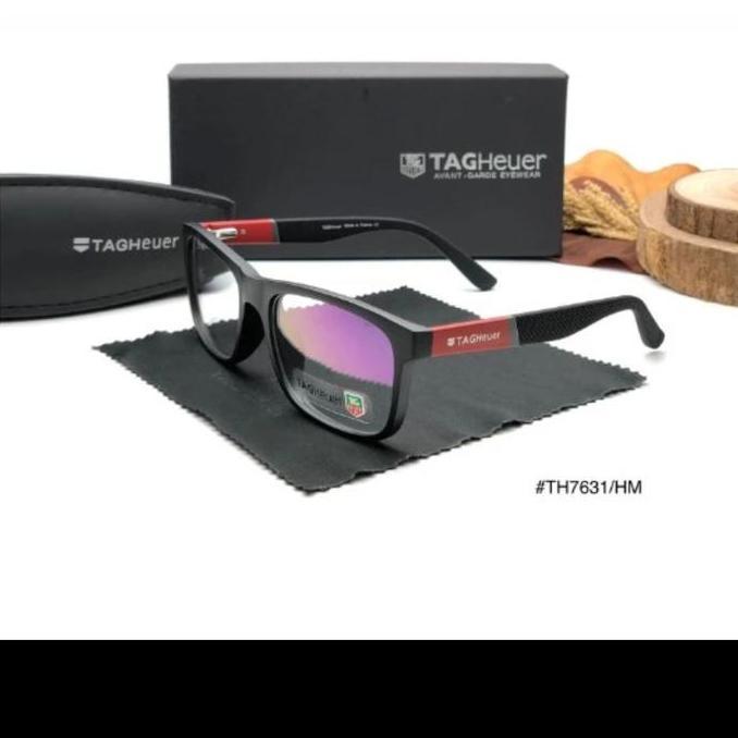 frame super TAG HEUER 7631 + Lensa photocromic, blueray, bluecromic