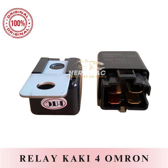 Relay Reley Kaki 4 Omron Asli Asli