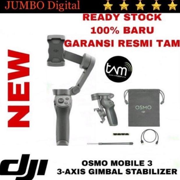 TERLARIS DJI OSMO MOBILE 3 - 3-AXIS GIMBAL STABILIZER NEW