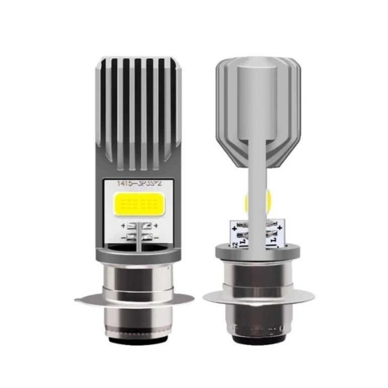 bestpromo lampu depan led motor bebek matic 2 sisi h6 12volt hid ac dc super terang universal