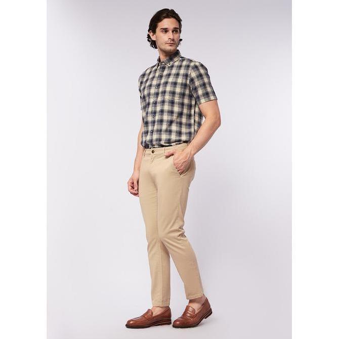 WOOD Slim Tapered Chinos Pants 2-OPIBSC524O050 Bee