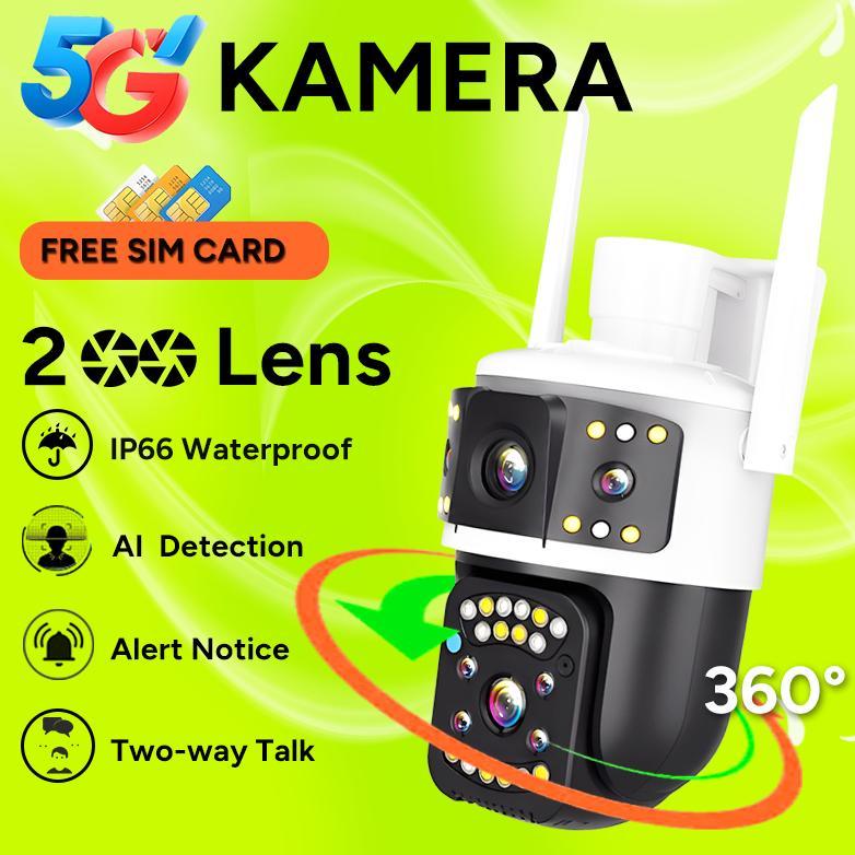 SANYACOLLECTS V380 PRO CCTV CCTV CAMERA HD 1080P 2 LENS OUTDOOR IP66 WATERPROOF AUTO TRACKING CCTV H