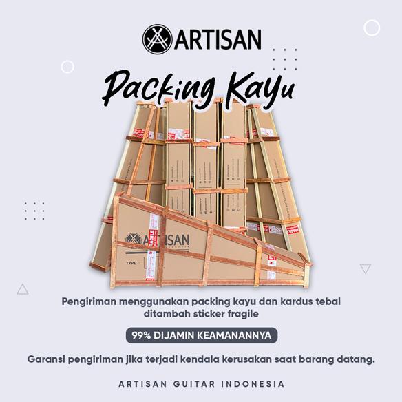 VELMORASUPPLY ARTISAN GITAR AKUSTIK BEGINNER AR - VG01 SENAR STRING GUITAR BERKUALITAS