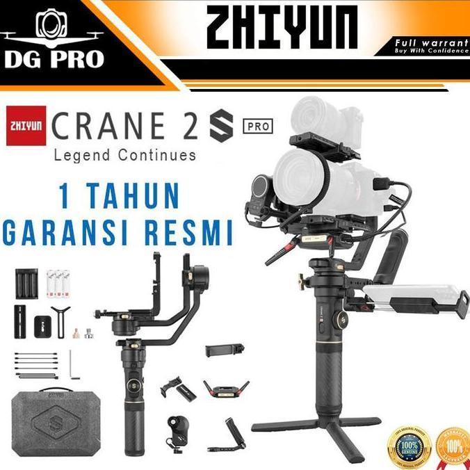 TERLARIS ZHIYUN TECH CRANE 2S PRO GIMBAL STABILIZER ZHIYUN CRANE 2 S RESMI