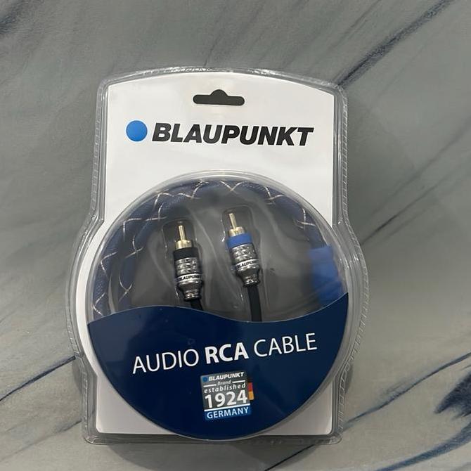 TERMURAH - Blaupunkt Germany Kabel Power Amplifier Tape Headunit Mobil Audio RCA Cable RC2-12S 1.2m 