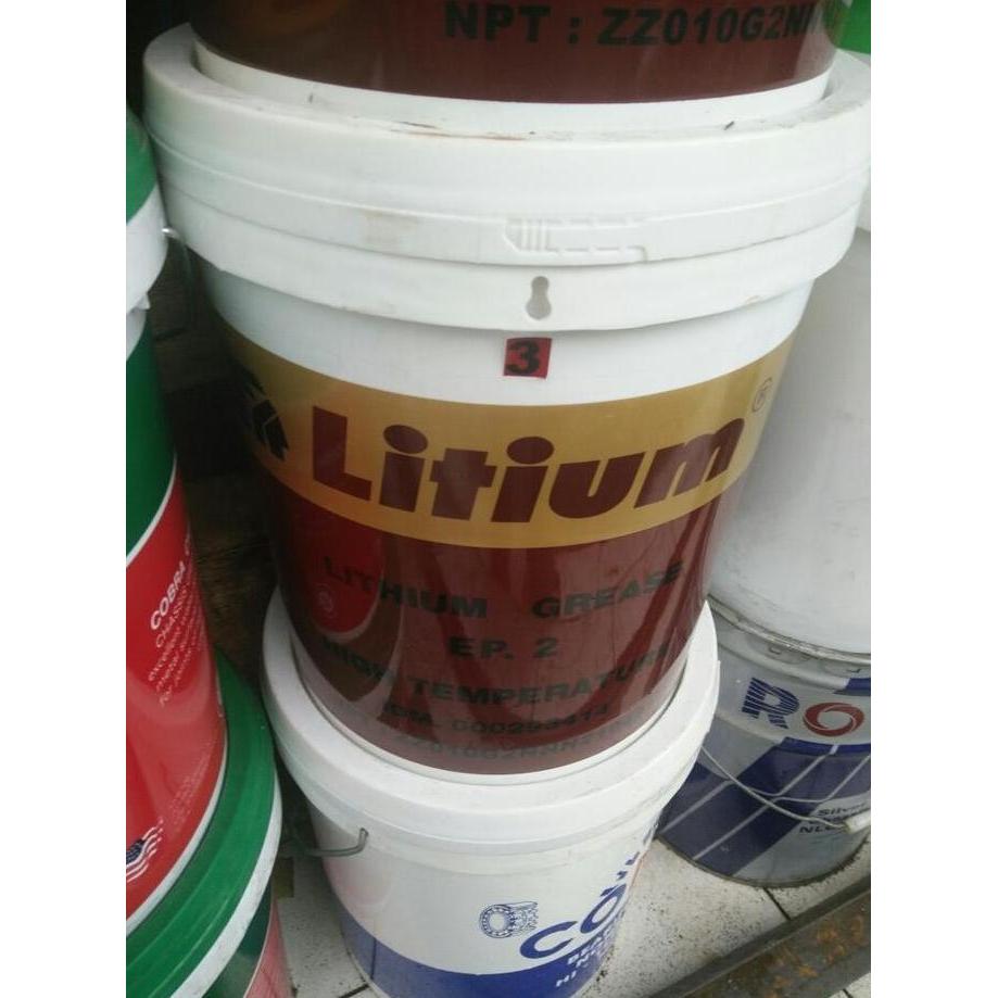 Lithium EP2 Grease PAIL 15KG Gemuk lithium EP 2 Hitemp Kuning