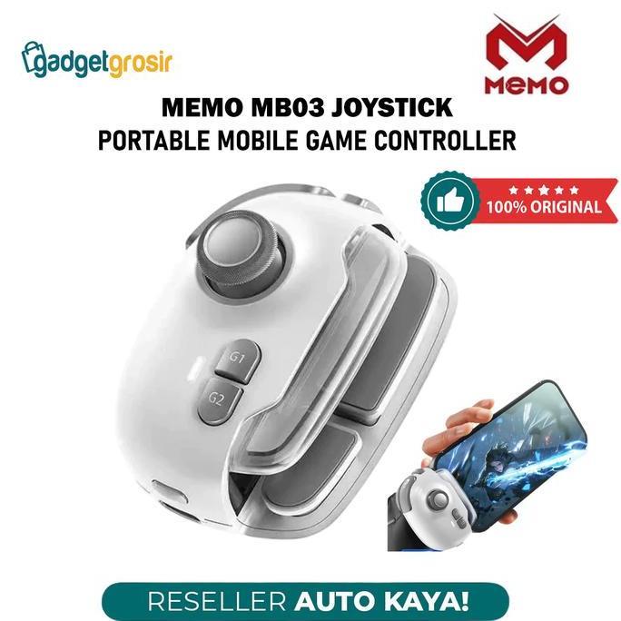 TERMURAH - Memo MB03 Joystick Mobile Game Controller Portable Magic Record Macro Controller Firing B