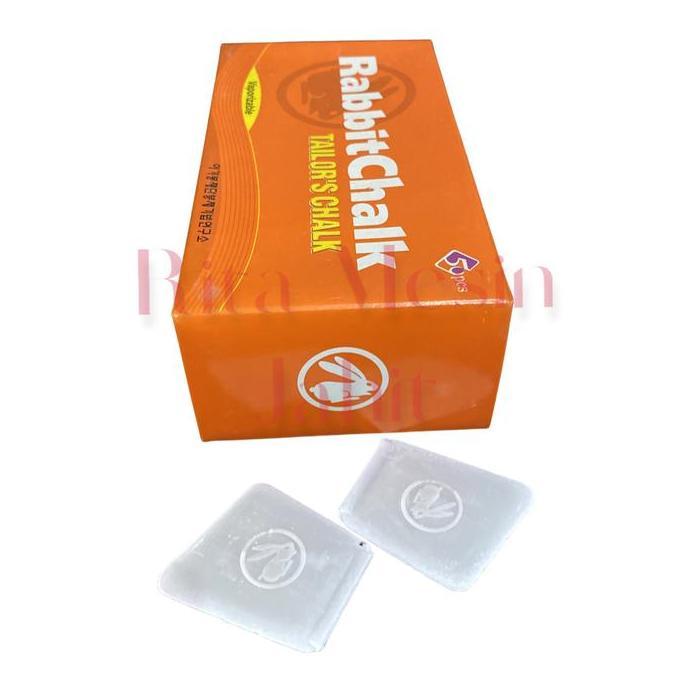 kapur jahit korea merk RabbitChalk vaporizable isi 50pcs