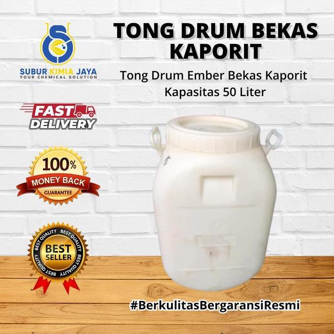 Tong Drum Ember Bekas Kaporit Kapasitas 50 Liter