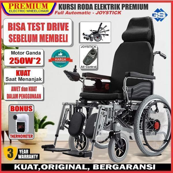 KURSI RODA / ELECTRIC WHEEL CHAIR / FOLDABLE WHEEL CHAIR ORIGINAL DAN TERPERCAYA