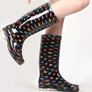 Sepatu Bot Hujan Tinggi Dengan Motif Fashion Sepatu Boots Wanita Import Premium Bots Premium Quality