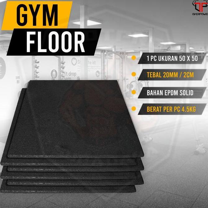 Gym Floor Puzzle /Matrass Lantai Tempat Fitness /Gym Mat/Rubber Floor Outdoor