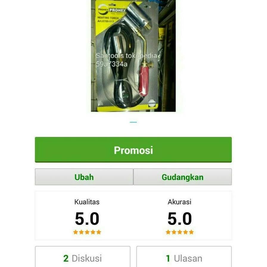 JIDZRUN GAS TORCH ALAT KOMPOR BAKAR PROHEX GERMANY QUALITY