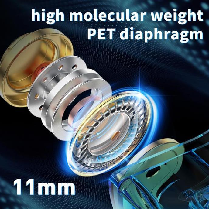 QKZ Hi6T Dynamic Earphone Hi-Res HiFi Stereo Surround Music Earphone
